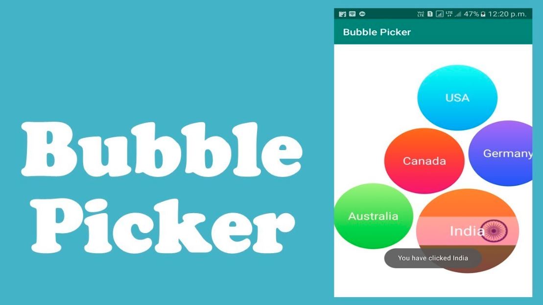 bubblep pack in android